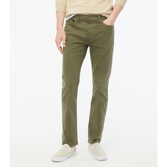 NWT‎ J.CREW Men's Slim Fit Garment-dyed Five Pocket Pant, 29/32 - Picture 1 of 10